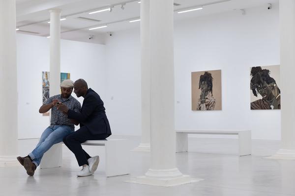 Kunsthalle Krems: The New African Portraiture. Shariat Collections (18.11.2022 - 10.4.2023) Foto: eSeL.at - Lorenz Seidler Foto: eSeL Lorenz Seidler