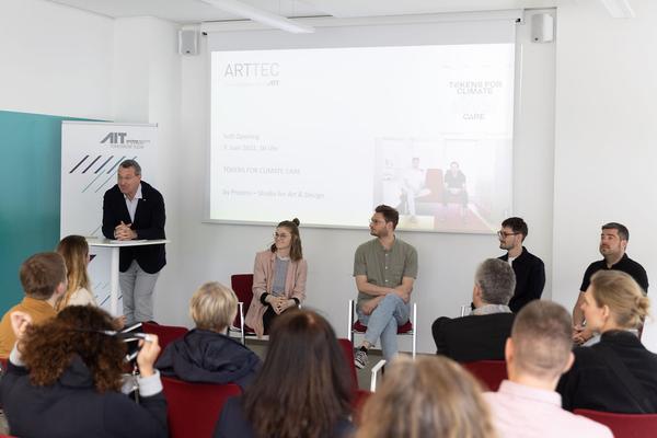 AIT Austrian Insitute of Technology / ARTTEC: Tokens for Climate Care (9.6.2022) Foto: eSeL.at - Lorenz Seidler Foto: eSeL Lorenz Seidler