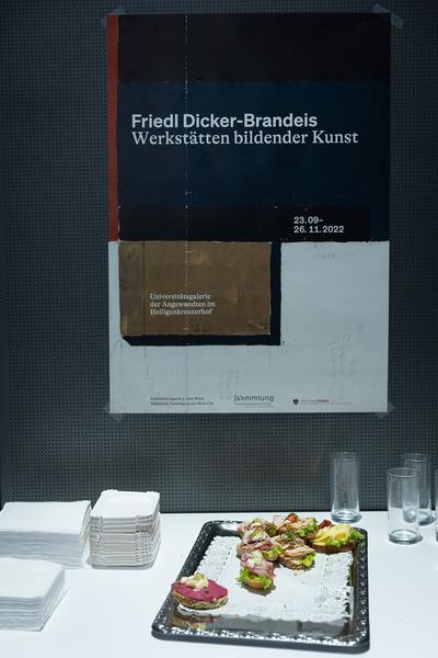 VIENNA ART WEEK / Universität für Angewandte Kunst: Friedl Dicker-Brandeis. Buchpräsentation & Symposium (22.11.2022) Foto: eSeL.at - Lorenz Seidler Foto: eSeL Lorenz Seidler