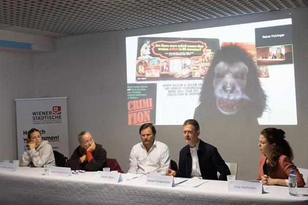 VIENNA ART WEEK 2022 - Challenging Orders. Press Conference (Wiedner Hauptstrasse 142, 18.11.2022) Foto: eSeL.at - Lorenz Seidler Foto: eSeL Lorenz Seidler