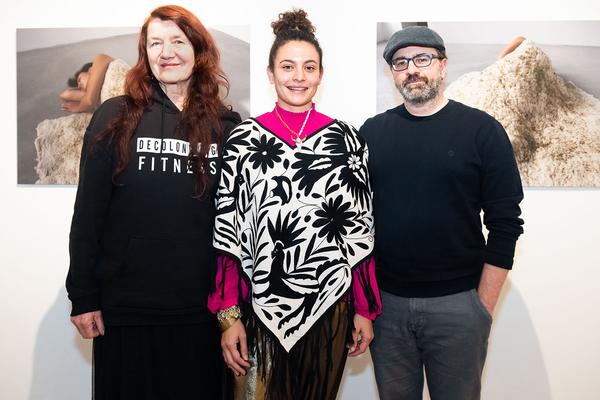 VIENNA ART WEEK | Kunstraum Feller | Sammlung Friedrichshof: Paula Flores - „PARTY OF A LIFETIME“. Gespräch mit Künstlerin Elisabeth von Samsonow & Kurator Marcello Farabegoli (21.11.2022) Foto: eSeL.at - Joanna Pianka Foto: eSeL.at - Joanna Pianka