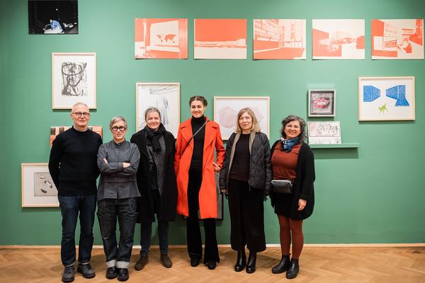 VIENNA ART WEEK / IG Bildende Kunst: IG Editionen Hängung #3. Eröffnung (24.11.2022) Foto: eSeL.at - Joanna Pianka Foto: Joanna Pianka