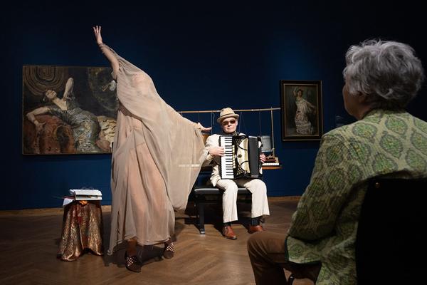 VIENNA ART WEEK / Leopold Museum:„Tilla Durieux: Eine Jahrhundertzeugin und ihre Rollen“ Szenische Lesung mit Anne Bennent und Otto Lechner (23.11.2022) Foto: eSeL.at - Lorenz Seidler Foto: eSeL Lorenz Seidler