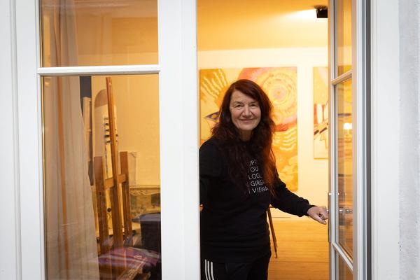 VIENNA ART WEEK 2022 - Open Studio Days : Elisabeth von Samsonow (19.11. & 20.11.2022) Foto: eSeL.at - Lorenz Seidler Foto: eSeL Lorenz Seidler