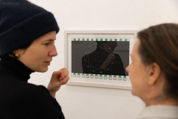 VIENNA ART WEEK 2022 - Open Studio Days: Rosemarie Lukasser (19.11. & 20.11.2022) Foto: eSeL.at - Lorenz Seidler Foto: eSeL Lorenz Seidler