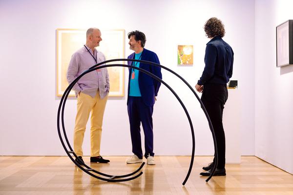 viennacontemporary 2022: (8.-11.09) Foto: eSeL.at - Anastasiia Yakovenko Foto: eSeL.at - Lorenz Seidler