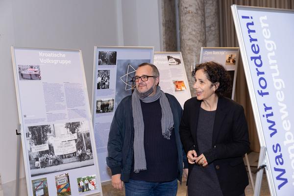 Haus der Geschichte Österreich: Was wir fordern! Minderheitenbewegungen in Österreich(25.10.2022 - 15.1.2023) Foto: eSeL.at - Lorenz Seidler Foto: eSeL Lorenz Seidler