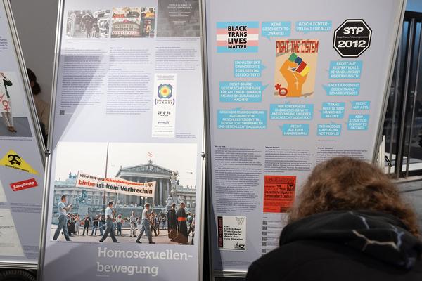 Haus der Geschichte Österreich: Was wir fordern! Minderheitenbewegungen in Österreich(25.10.2022 - 15.1.2023) Foto: eSeL.at - Lorenz Seidler Foto: eSeL Lorenz Seidler