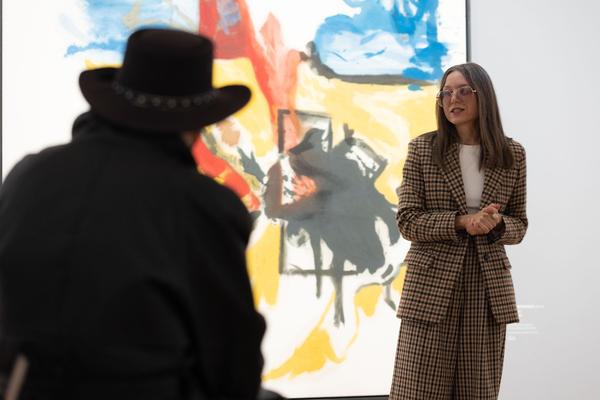 Albertina Modern: Ways of Freedom. Jackson Pollock bis Maria Lassnig  (15.10.2022 - 22.1.2023) Foto: eSeL.at - Lorenz Seidler Foto: eSeL Lorenz Seidler