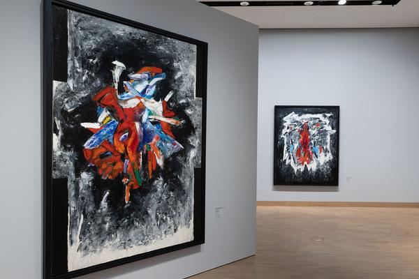 Albertina Modern: Ways of Freedom. Jackson Pollock bis Maria Lassnig  (15.10.2022 - 22.1.2023) Foto: eSeL.at - Lorenz Seidler Foto: eSeL Lorenz Seidler