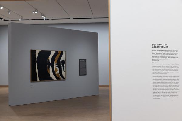 Albertina Modern: Ways of Freedom. Jackson Pollock bis Maria Lassnig  (15.10.2022 - 22.1.2023) Foto: eSeL.at - Lorenz Seidler Foto: eSeL Lorenz Seidler