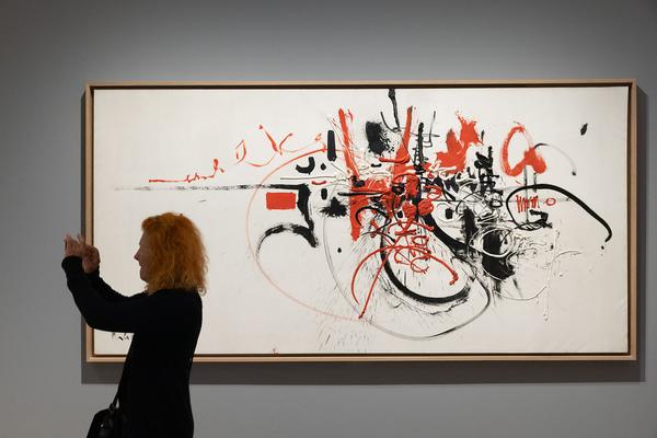 Albertina Modern: Ways of Freedom. Jackson Pollock bis Maria Lassnig  (15.10.2022 - 22.1.2023) Foto: eSeL.at - Lorenz Seidler Foto: eSeL Lorenz Seidler
