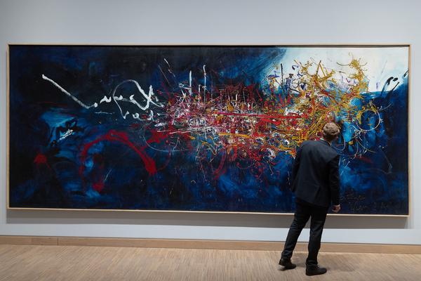 Albertina Modern: Ways of Freedom. Jackson Pollock bis Maria Lassnig  (15.10.2022 - 22.1.2023) Foto: eSeL.at - Lorenz Seidler Foto: eSeL Lorenz Seidler