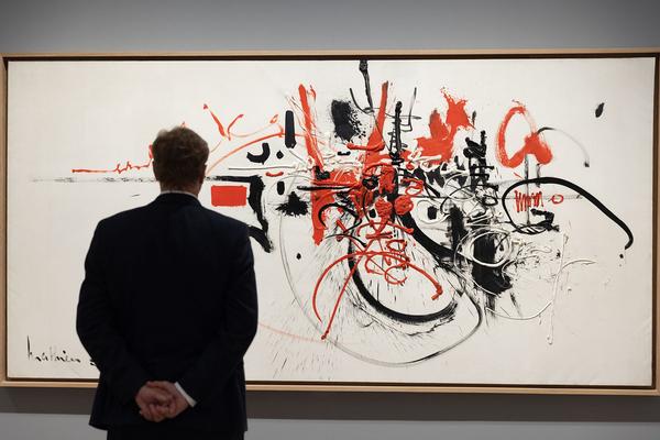Albertina Modern: Ways of Freedom. Jackson Pollock bis Maria Lassnig  (15.10.2022 - 22.1.2023) Foto: eSeL.at - Lorenz Seidler Foto: eSeL Lorenz Seidler