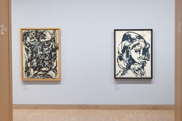Albertina Modern: Ways of Freedom. Jackson Pollock bis Maria Lassnig  (15.10.2022 - 22.1.2023) Foto: eSeL.at - Lorenz Seidler Foto: eSeL Lorenz Seidler