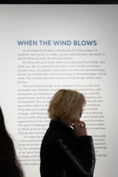 Kunst Haus Wien: Wenn der Wind weht (12.3.-28.8.2022) Foto: eSeL.at - Lorenz Seidler Foto: eSeL Lorenz Seidler