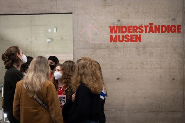Kunsthalle Wien: Widerständige Musen (7.4. - 4.9.2022) Foto: eSeL.at - Lorenz Seidler Foto: eSeL Lorenz Seidler