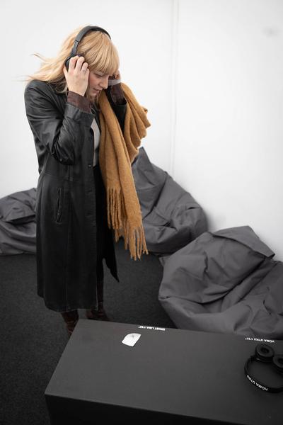 das weisse haus: Sound Chamber „Reset”  (08.11.2023 – 27.01.2024) Foto: eSeL.at - Lorenz Seidler Foto: eSeL Lorenz Seidler