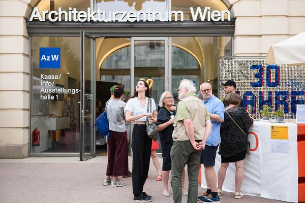 Architekturzentrum Wien: 30 Jahre Az W (30.6.2023) Foto: eSeL.at - Joanna Pianka Foto: Joanna Pianka