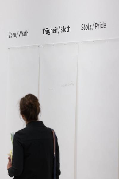 Kunsthalle Krems: 7 Todsünden. Aktuelle Kommentare (14.10.2023 - 1.4.2024) Foto: eSeL.at - Lorenz Seidler Foto: eSeL Lorenz Seidler