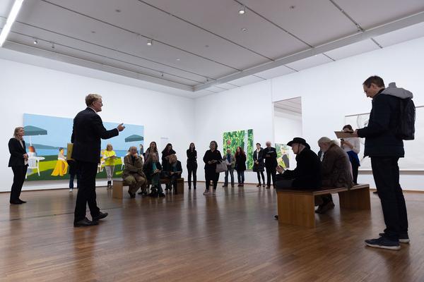Albertina: Alex Katz "Cool Painting" (7.3. - 4.6.2023) Foto: eSeL.at - Lorenz Seidler Foto: eSeL Lorenz Seidler