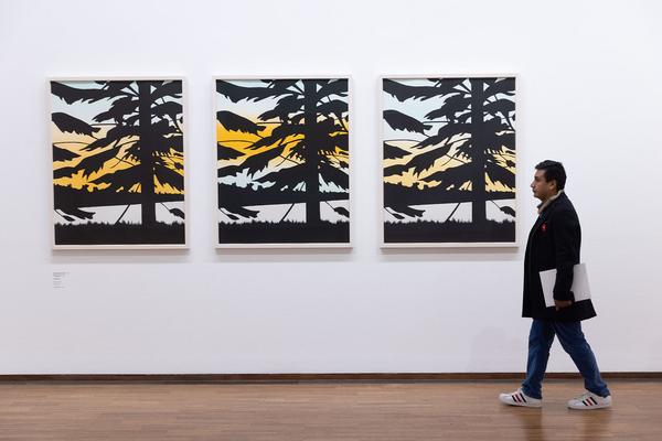 Albertina: Alex Katz "Cool Painting" (7.3. - 4.6.2023) Foto: eSeL.at - Lorenz Seidler Foto: eSeL Lorenz Seidler