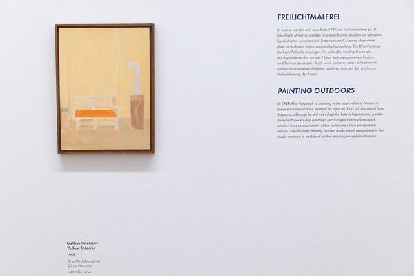Albertina: Alex Katz "Cool Painting" (7.3. - 4.6.2023) Foto: eSeL.at - Lorenz Seidler Foto: eSeL Lorenz Seidler