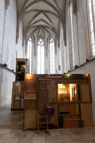museumkrems / Dominikanerkirche: Alfredo Barsuglia - Wohnkultur (22.4. - 4.6.2023) Foto: eSeL.at - Lorenz Seidler Foto: eSeL Lorenz Seidler