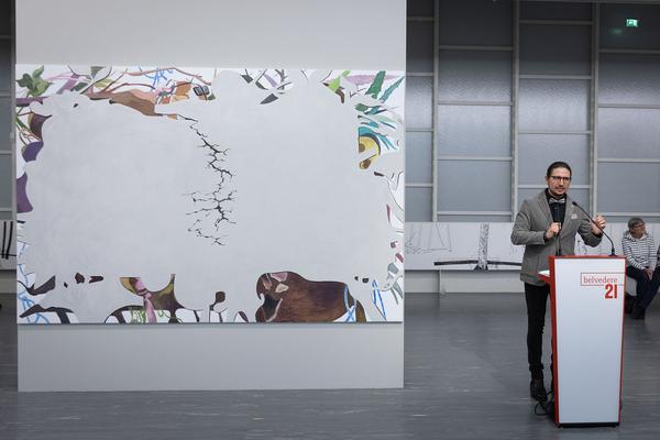 Belvedere 21: Alois Mosbacher "Palinops" (9.3. - 10.9.2023) Foto: eSeL.at - Lorenz Seidler Foto: eSeL Lorenz Seidler