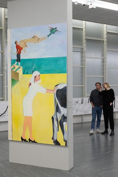 Belvedere 21: Alois Mosbacher "Palinops" (9.3. - 10.9.2023) Foto: eSeL.at - Lorenz Seidler Foto: eSeL Lorenz Seidler