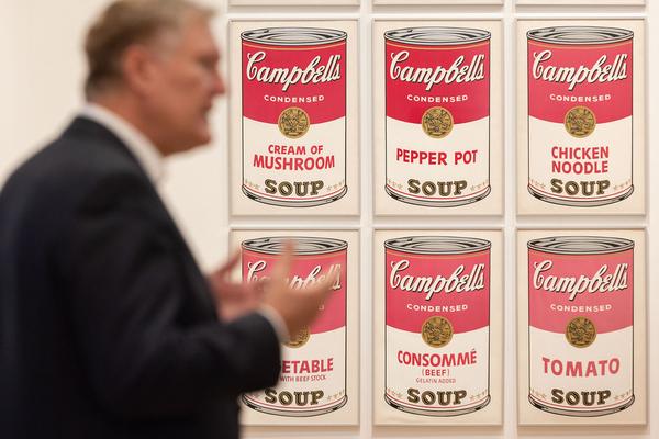 Albertina Modern: Andy Warhol bis Damien Hirst (24.2. - 23.7.2023) Foto: eSeL.at - Lorenz Seidler Foto: eSeL Lorenz Seidler