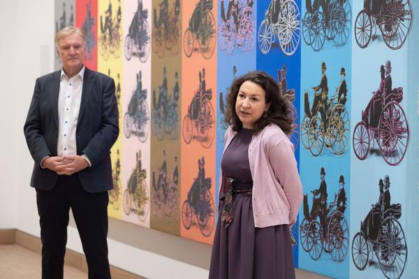 Albertina Modern: Andy Warhol bis Damien Hirst (24.2. - 23.7.2023) Foto: eSeL.at - Lorenz Seidler Foto: eSeL Lorenz Seidler