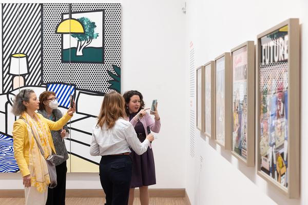 Albertina Modern: Andy Warhol bis Damien Hirst (24.2. - 23.7.2023) Foto: eSeL.at - Lorenz Seidler Foto: eSeL Lorenz Seidler