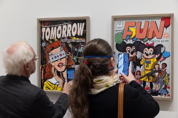 Albertina Modern: Andy Warhol bis Damien Hirst (24.2. - 23.7.2023) Foto: eSeL.at - Lorenz Seidler Foto: eSeL Lorenz Seidler