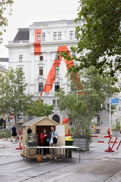 Angewandte Festival: Impressionen Oskar Kokoschka Platz (27. - 30.6.2023) Foto: eSeL.at - Lorenz Seidler Foto: eSeL Lorenz Seidler