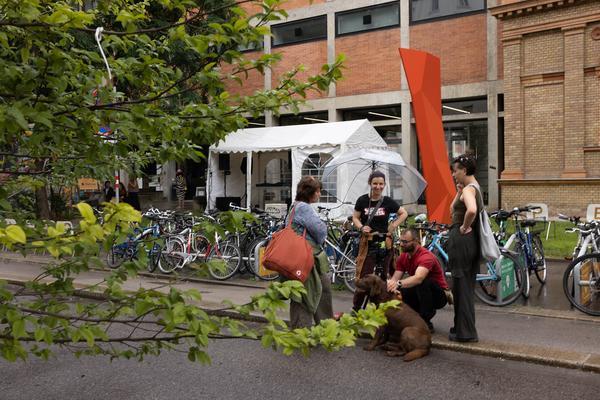 Angewandte Festival: Impressionen Oskar Kokoschka Platz (27. - 30.6.2023) Foto: eSeL.at - Lorenz Seidler Foto: eSeL Lorenz Seidler