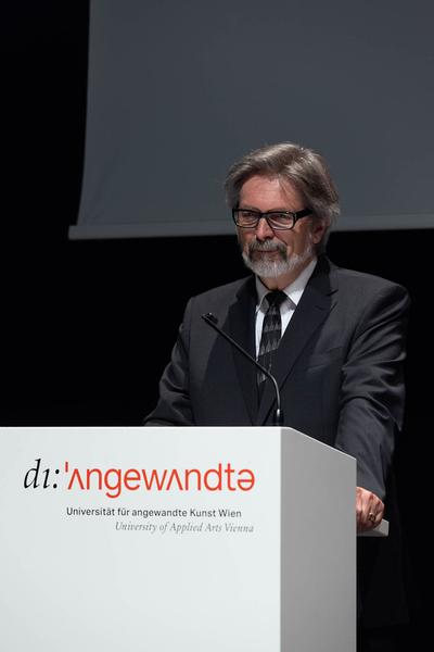 Angewandte Festival: Ehrenringverleihung an Rektor Gerald BAST (27.6.2023) Foto: eSeL.at - Lorenz Seidler Foto: eSeL Lorenz Seidler