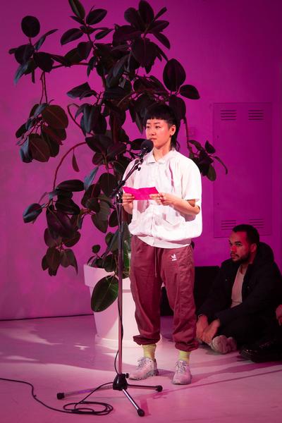 Brunnenpassage: Anti-Asiatischer Rassismus in der Kunst "Who is Mai Ling?" (24.3.2023) Foto: eSeL.at - Jameli "Tanuki" Qairli Foto: eSeL.at - Jameli "Tanuki" Qairli