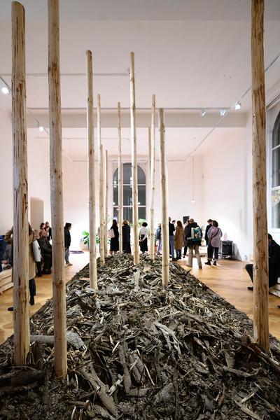 A...kademie Exhibit Galerie: Bordering Plants (10.11.2023–18.2.2024) Foto: eSeL.at - Joanna Pianka Foto: Joanna Pianka
