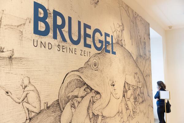 Albertina: Bruegel und seine Zeit (15.2. - 24.5.2023) Foto: eSeL.at - Lorenz Seidler Foto: eSeL Lorenz Seidler