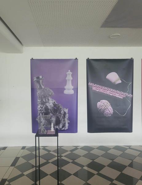 Galerie UTOPIA:  Ana Loureiro "Communication Chamber" (Kulturzentrum Althangrund – Alte WU, 10.6. - 22.6.2023) Foto: eSeL.at - Fricka "FLiege" Lindemann Foto: eSeL.at - Fricka "FLiege" Lindem