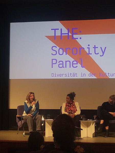 Belvedere 21: Community Outreach: Sorority Panel Diversität in Kunst und Kultur (20.10.2023) Foto: eSeL.at - Fricka Lindemann Foto: eSeL.at - Fricka Lindemann