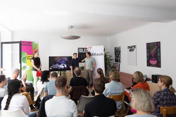 ViennaUP'23 Creative Days: Artivive Workshop "Augmenting Performance Art" (31.5.2023) Foto: eSeL.at - Lorenz Seidler Foto: eSeL Lorenz Seidler