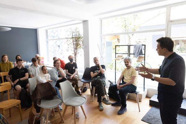 ViennaUP'23 Creative Days: Artivive Workshop "Augmenting Performance Art" (31.5.2023) Foto: eSeL.at - Lorenz Seidler Foto: eSeL Lorenz Seidler