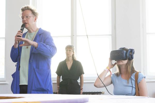 ViennaUP'23 Creative Days: How Museums bring Digital to Life Tour - Führung Ausstellung "/imagine: Eine Reise in die Neue Virtualität" (MAK, 1.6.2023) Foto: eSeL.at - Lorenz Seidler Foto: eSeL Lorenz Seidler