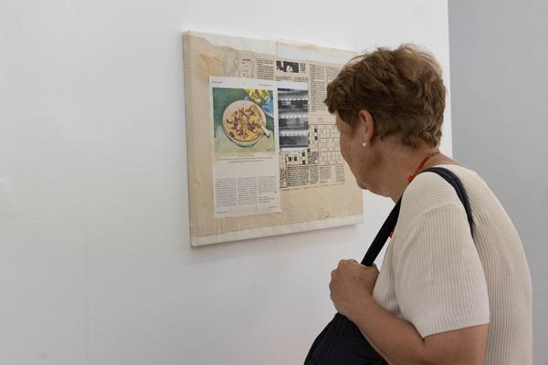 Sophie Tappeiner: Taking Notes - curated by Theresa Roessler (12.9. - 14.10.2023) Foto: eSeL.at - Lorenz Seidler Foto: eSeL Lorenz Seidler
