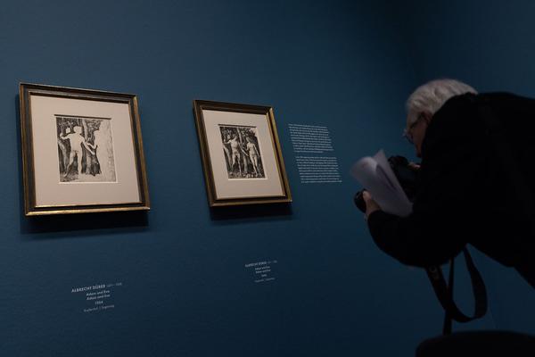 Albertina: Dürer, Munch, Miró - The great masters of printmaking (27.1. - 14.5.2023) Foto: eSeL.at - Lorenz Seidler Foto: eSeL Lorenz Seidler