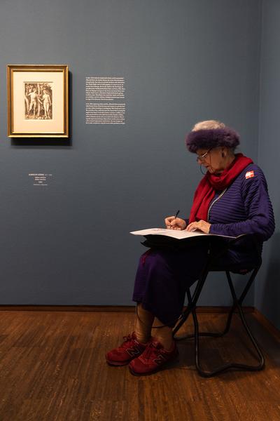Albertina: Dürer, Munch, Miró - The great masters of printmaking (27.1. - 14.5.2023) Foto: eSeL.at - Lorenz Seidler Foto: eSeL Lorenz Seidler
