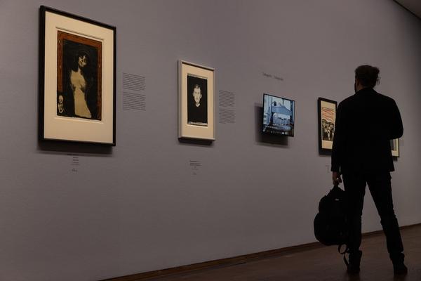 Albertina: Dürer, Munch, Miró - The great masters of printmaking (27.1. - 14.5.2023) Foto: eSeL.at - Lorenz Seidler Foto: eSeL Lorenz Seidler