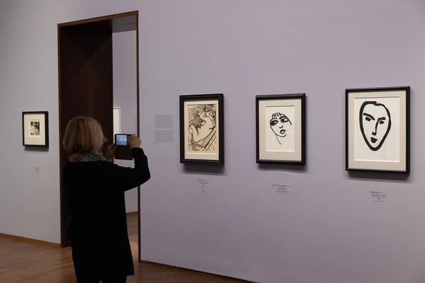 Albertina: Dürer, Munch, Miró - The great masters of printmaking (27.1. - 14.5.2023) Foto: eSeL.at - Lorenz Seidler Foto: eSeL Lorenz Seidler